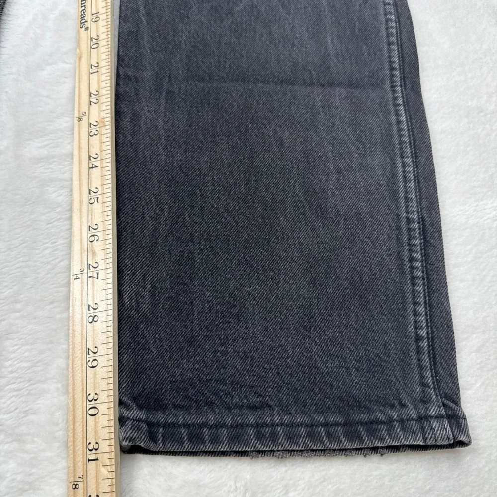Wrangler Jeans Mens Black Authentic Straight Leg Made in USA Denim